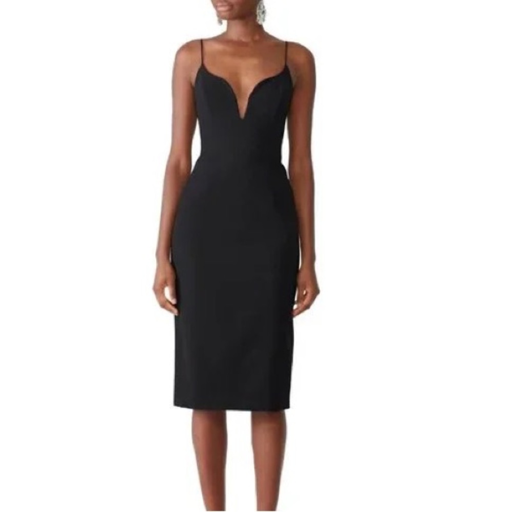 Jill Jill Stuart Sweetheart Neck Dress in Black 6